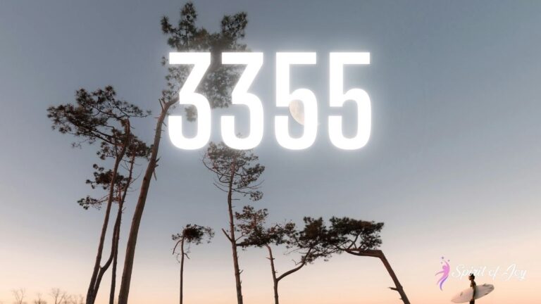 Understanding Angel Number 3355 Meaning - Spirit of Joy