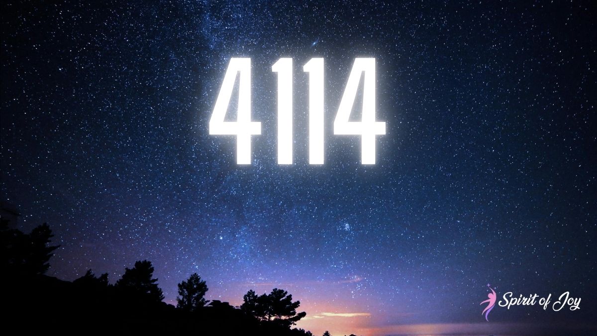 Understanding Angel Number 4114 Meaning - Spirit of Joy