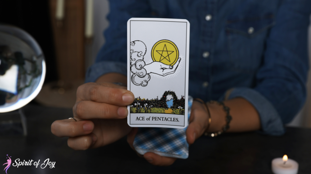 Ace of Pentacles Tarot Card Meaning