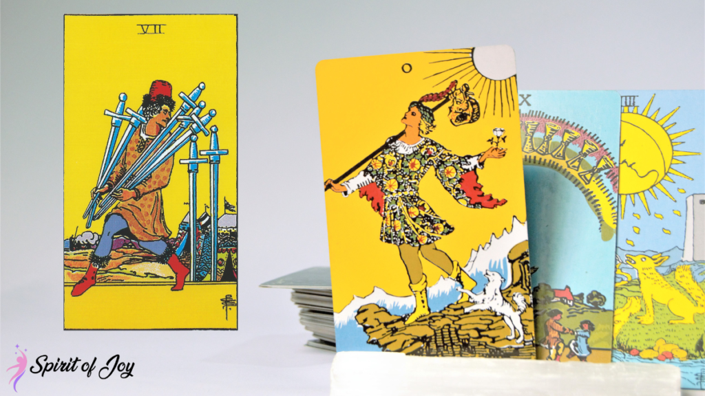 Seven of Swords Tarot Card Meaning